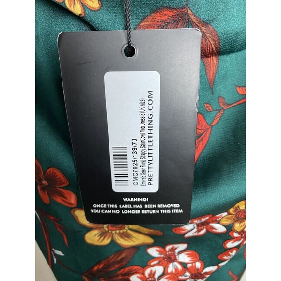 PrettyLittleThing Floral Midi Dress - Picture 7 of 7